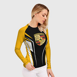 Рашгард женский ПОРШ - СПОРТИВНЫЙ, цвет: 3D-принт — фото 2