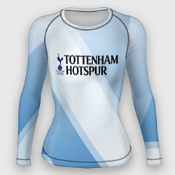 Рашгард женский Tottenham hotspur Голубые полосы, цвет: 3D-принт