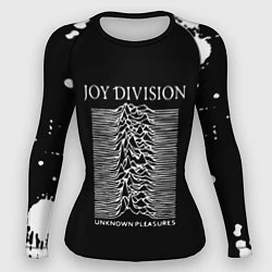 Рашгард женский Joy Division - unknown pleasures, цвет: 3D-принт