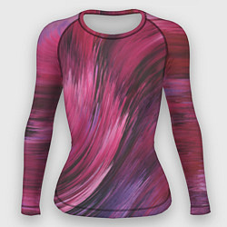 Рашгард женский Текстура буря красок, цвет: 3D-принт