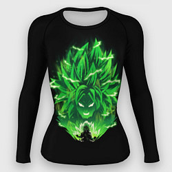 Женский рашгард Broly dragon ball аниме