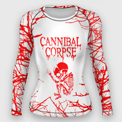 Рашгард женский Cannibal Corpse ветки, цвет: 3D-принт