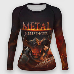 Женский рашгард Полудемон Metal Hellsinger