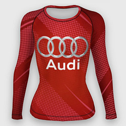 Рашгард женский Audi abstraction, цвет: 3D-принт
