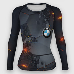 Рашгард женский BMW explosion, цвет: 3D-принт