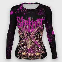 Рашгард женский Slipknot pink, цвет: 3D-принт