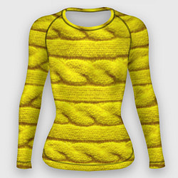 Женский рашгард Жёлтый свитер - Осень-Зима 2028