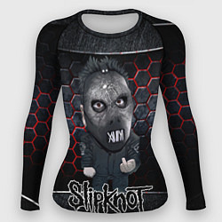 Рашгард женский Slipknot dark black, цвет: 3D-принт