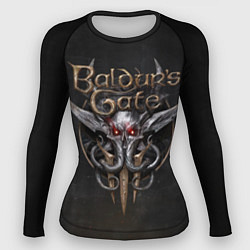 Рашгард женский Логотип Baldurs Gate 3, цвет: 3D-принт