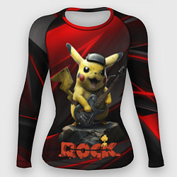 Женский рашгард Pikachu Rock style