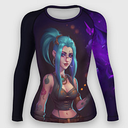 Рашгард женский Jinx arcane League of Legends, цвет: 3D-принт