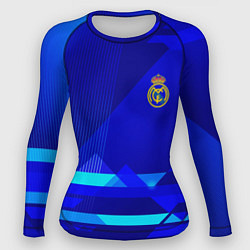 Рашгард женский Реал Мадрид фк эмблема, цвет: 3D-принт