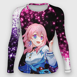 Рашгард женский Star rail - хонкай, цвет: 3D-принт