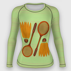 Женский рашгард Бадминтон