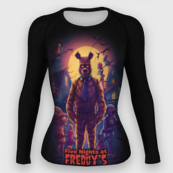 Рашгард женский Five Nights at Freddys horror, цвет: 3D-принт