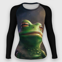 Женский рашгард Подозрительная Пепе