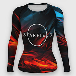 Женский рашгард Logo Starfield game