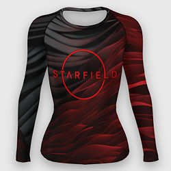 Женский рашгард Starfield logo abstract