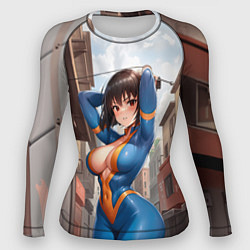 Женский рашгард Girl anime Fallout