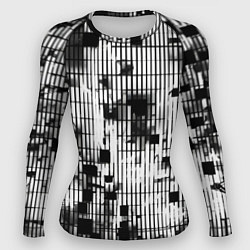 Рашгард женский Устрашающая сеть, цвет: 3D-принт