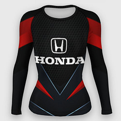 Рашгард женский Honda - технологии, цвет: 3D-принт