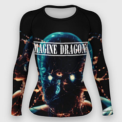 Рашгард женский Imagine Dragons рок группа, цвет: 3D-принт
