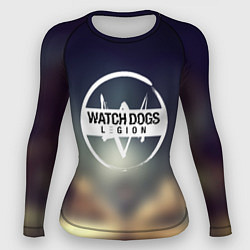 Рашгард женский Watch Dogs легион, цвет: 3D-принт