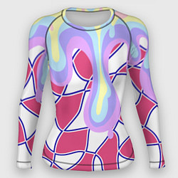 Женский рашгард Rainbow illusion