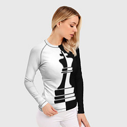 Рашгард женский Ферзь, цвет: 3D-принт — фото 2