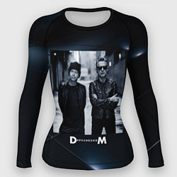 Рашгард женский Depeche Mode - Мартин и Дэйв, цвет: 3D-принт