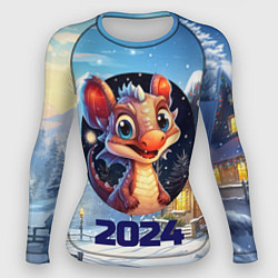 Женский рашгард Миниатюрный представитель зимы