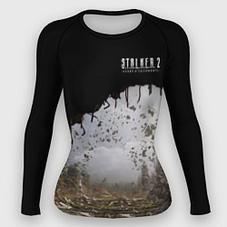Рашгард женский STALKER 2 выход из тоннеля, цвет: 3D-принт