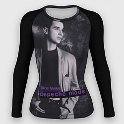 Рашгард женский Depeche Mode Dave Gahan noir2, цвет: 3D-принт