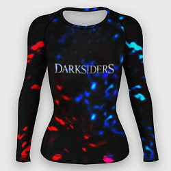 Рашгард женский Darksiders space logo, цвет: 3D-принт