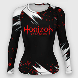 Рашгард женский Horizon zero dawn краски, цвет: 3D-принт