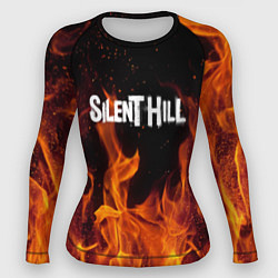 Рашгард женский Silent hill огонь, цвет: 3D-принт