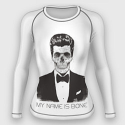 Рашгард женский My name is Bone, цвет: 3D-принт