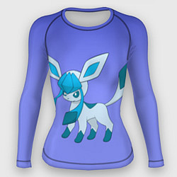 Рашгард женский Glaceon Pokemon, цвет: 3D-принт