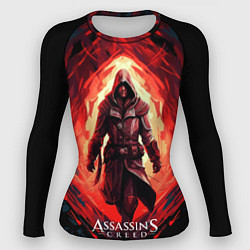 Рашгард женский Assassins creed выход из огня, цвет: 3D-принт