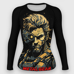 Рашгард женский Веном Снейк Metal gear game, цвет: 3D-принт