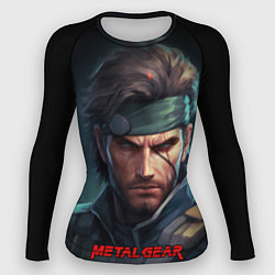 Рашгард женский Веном Снейк из игры Metal gear, цвет: 3D-принт