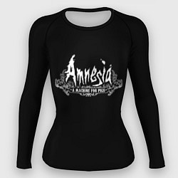Рашгард женский Амнезия хоррор, цвет: 3D-принт