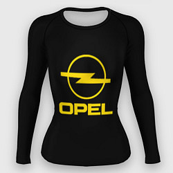 Женский рашгард Opel yellow