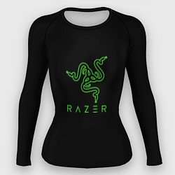 Рашгард женский Razer logo brend, цвет: 3D-принт