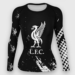 Рашгард женский Liverpool краски фк, цвет: 3D-принт