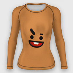 Рашгард женский BT21 Shooky, цвет: 3D-принт