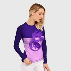 Рашгард женский Real Madred geometry sport, цвет: 3D-принт — фото 2