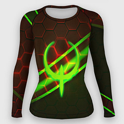 Рашгард женский Квейк броня палача, цвет: 3D-принт