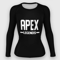 Женский рашгард Apex legends logo white