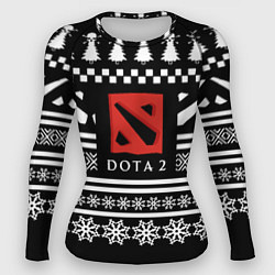 Женский рашгард Dota pattern game